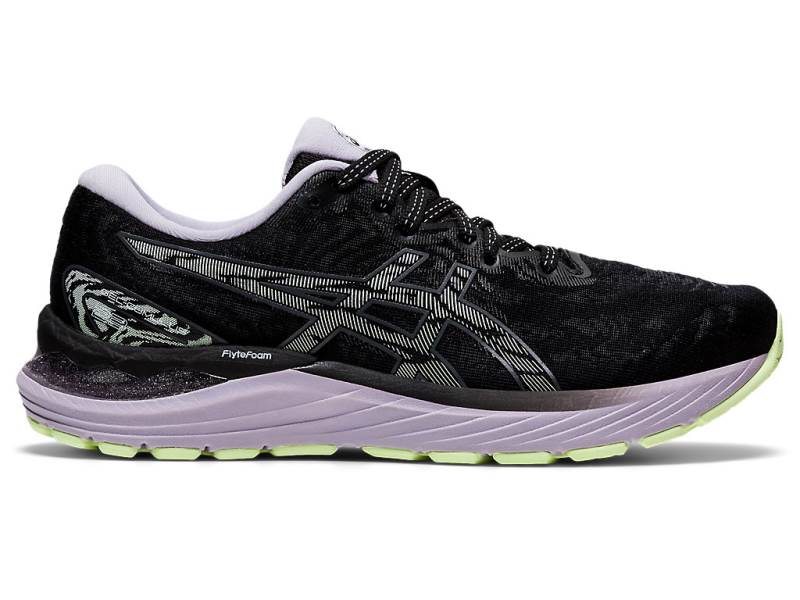 Sapatilhas Running Asics GEL-CUMULUS 23 Mulher Pretas, 0439A199.492